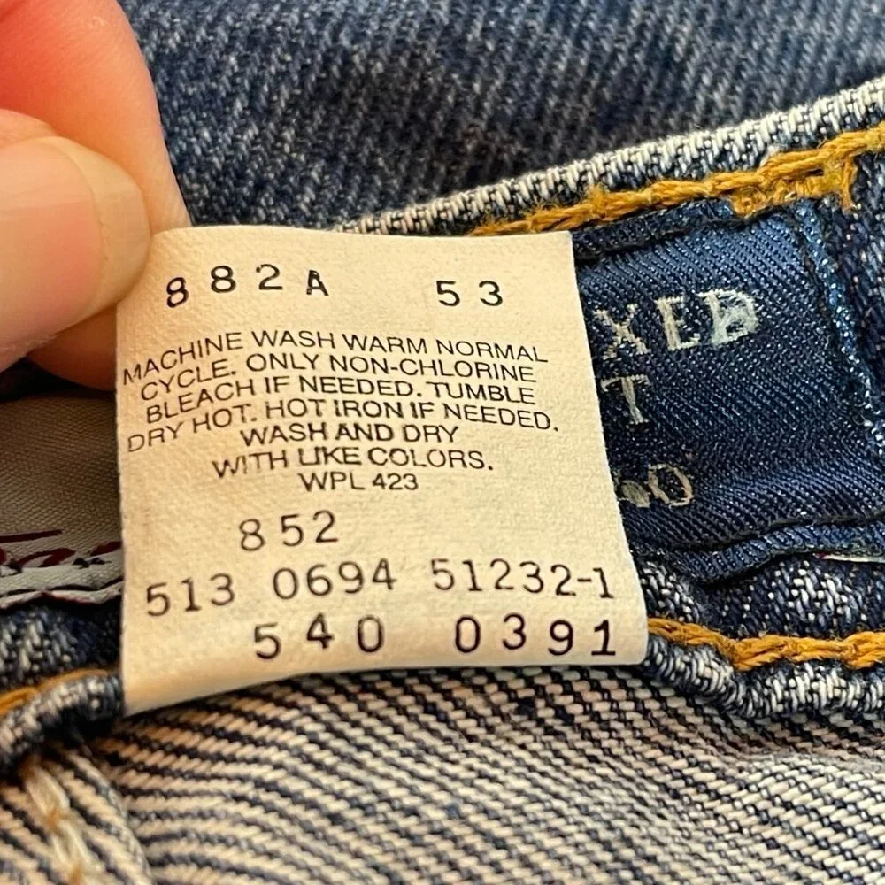 Levis 540 Relaxed Jeans Mens 44 x 30 Blue Y2K‎ 90s Vintage Baggy USA